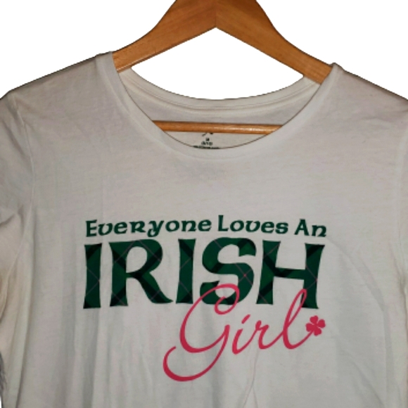 Tops - Everyone Loves An Irish Girl St.Patricks Day Shirt